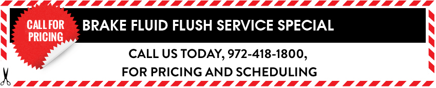 BMW Brake Fluid Flush Service Special