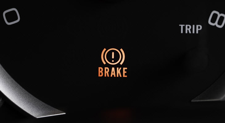 BMW Brake Warning Light